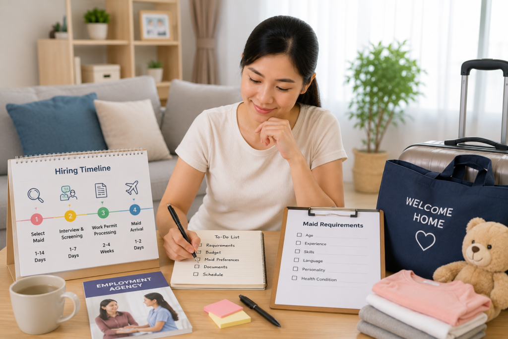How Long Does It Take to Hire a Maid in Singapore