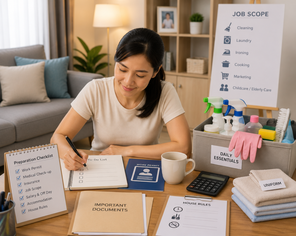 What to Prepare Before Hiring a Domestic Helper in Singapore 1